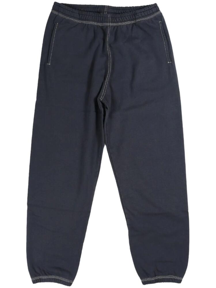 Stüssy cotton track pants - Blue Cover