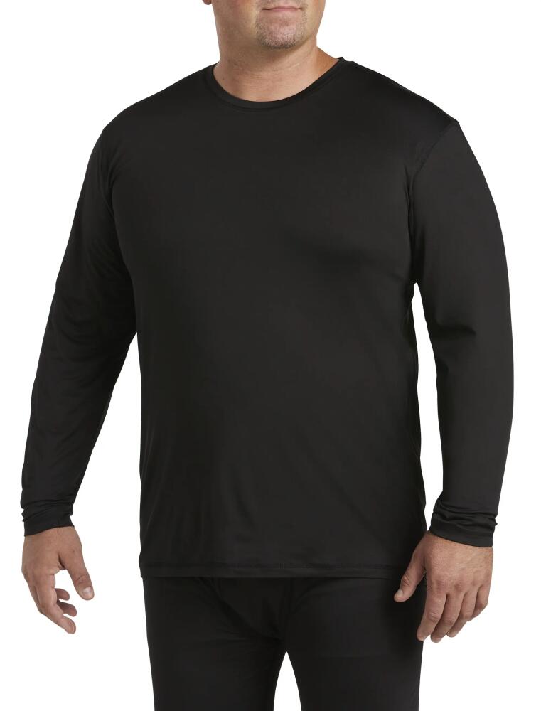 Harbor Bay by DXL Colder Weather Level 2 Performance Thermal T-Shirt in Black Cover