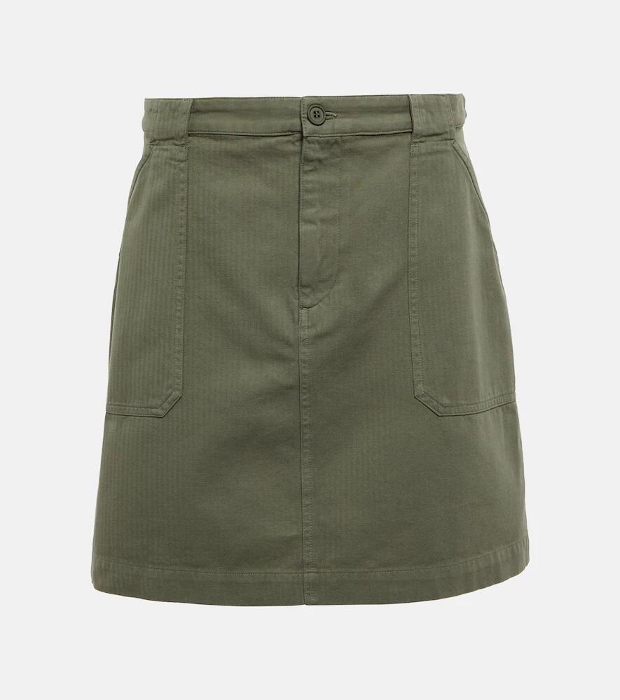 A. P.C. Lea cotton twill miniskirt Cover