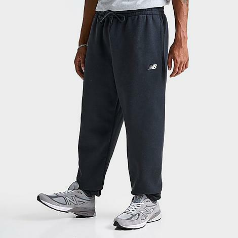 New Balance Men's Sport Essentials Fleece Jogger Pants in Black/Black Cover