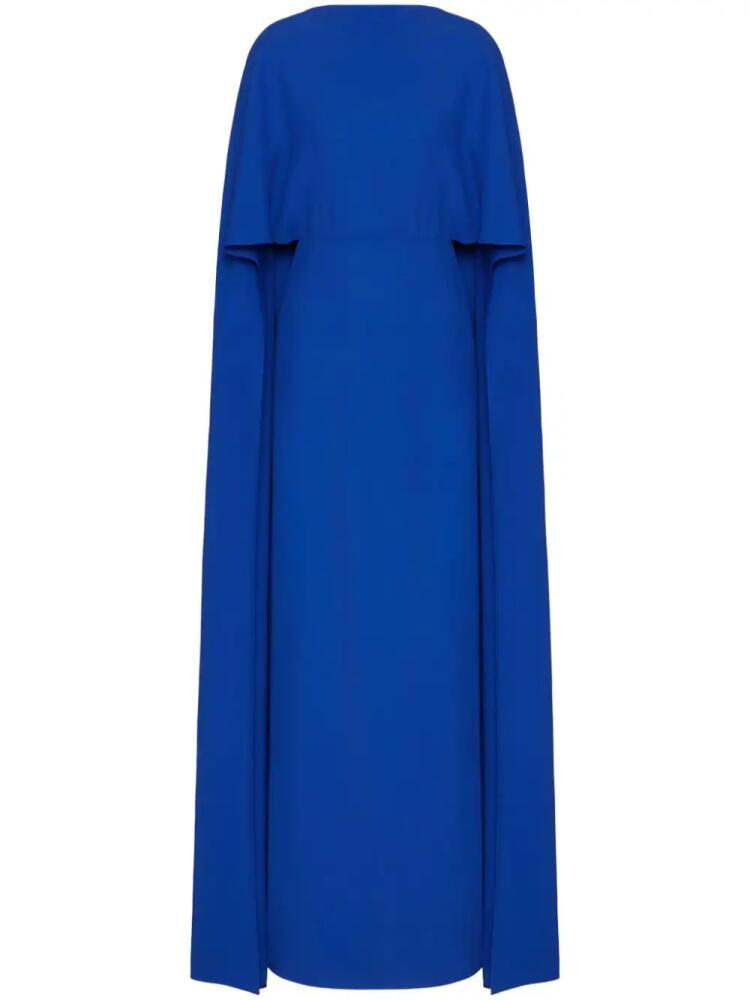 Valentino Garavani Cady Couture silk gown - Blue Cover