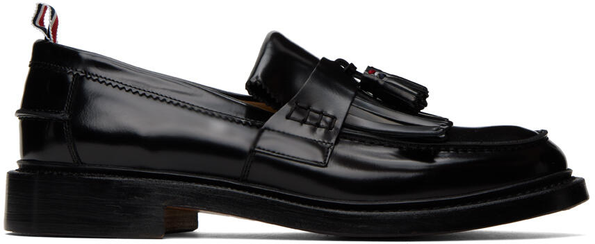 Thom Browne Black Kilt Loafers Cover