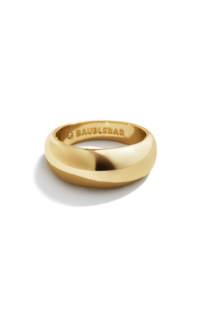 BaubleBar Band Ring in Gold 7 Cover