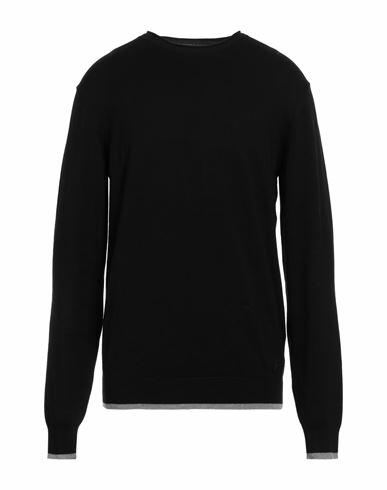 Yes Zee By Essenza Man Sweater Black Viscose, Nylon Cover