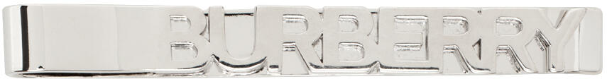 Burberry Silver Clip Tie Bar Cover