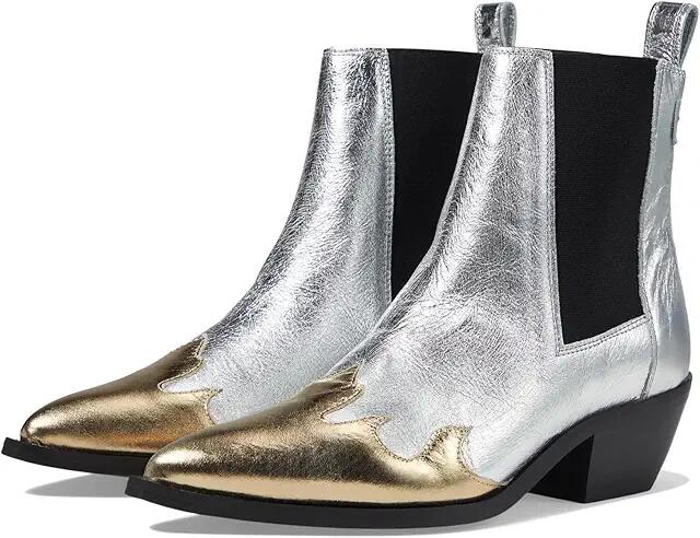 AllSaints Dellaware Boot (Silver/Gold) Women's Boots Cover