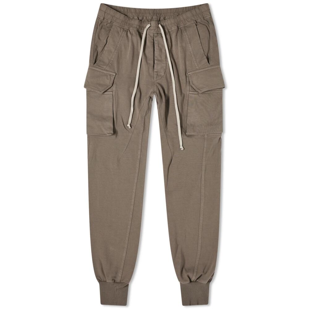 Rick Owens DRKSHDW Women's Mastodon Cut Combat Sweat Pants in Dust Cover