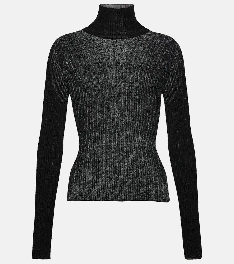 Saint Laurent Wool-blend turtleneck sweater Cover