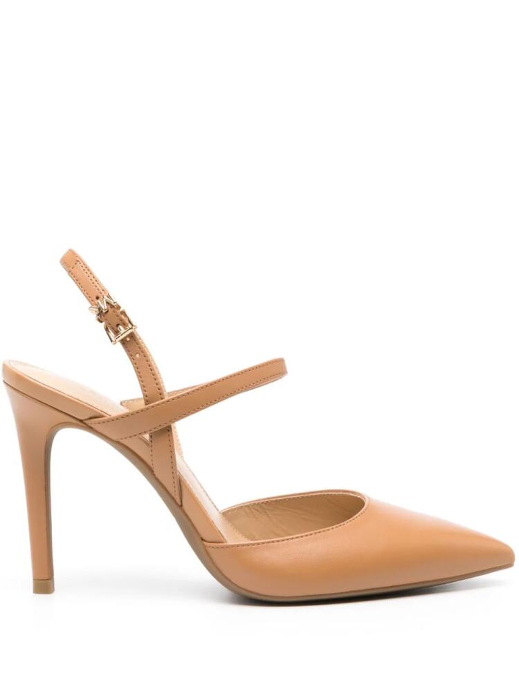 Michael Michael Kors 95mm slingback leather pumps - Neutrals Cover