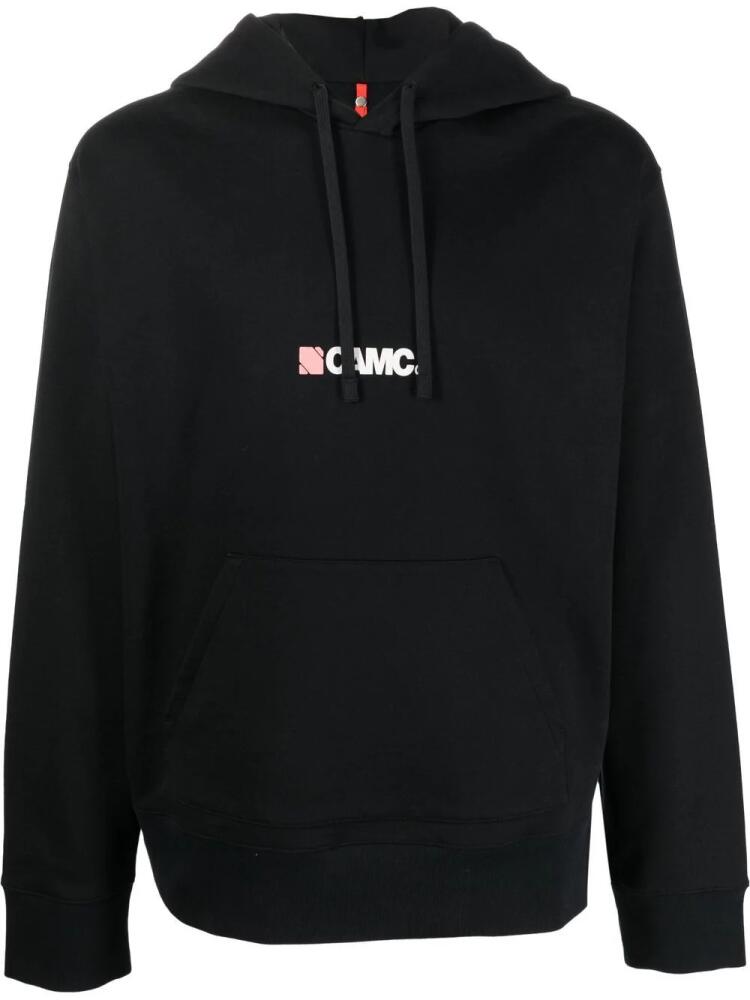 OAMC logo-print hoodie - Black Cover