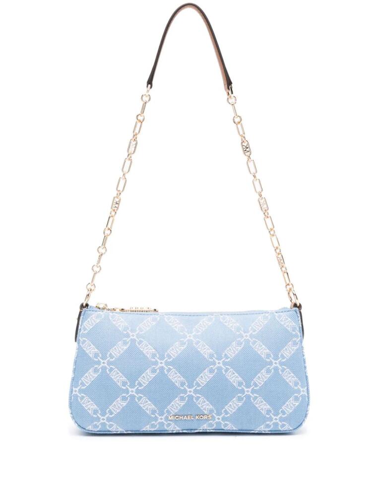 Michael Michael Kors Empire monogram shoulder bag - Blue Cover