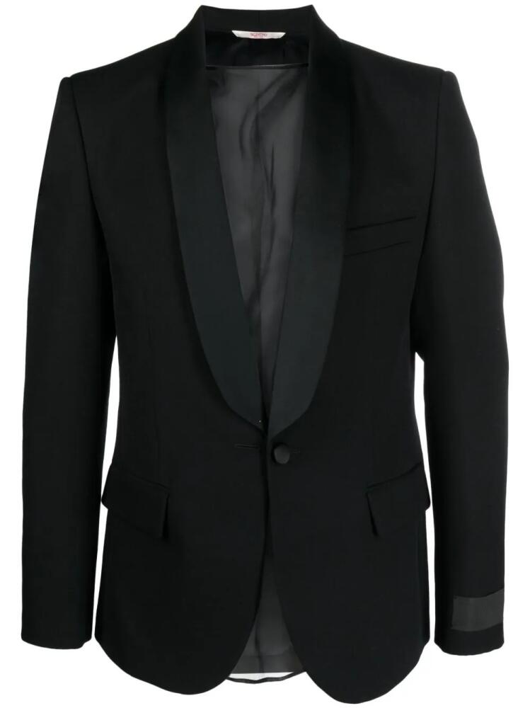 Valentino Garavani single-breasted blazer - Black Cover