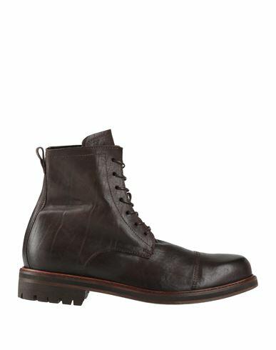 Preventi Man Ankle boots Dark brown Cowhide Cover