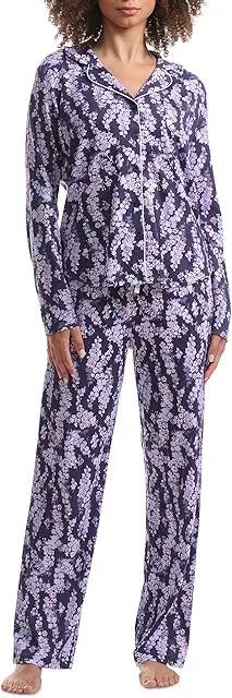 Karen Neuburger Floral Girlfriend Notch Collar PJ Set (Countryside Blossom) Women's Pajama Sets Cover