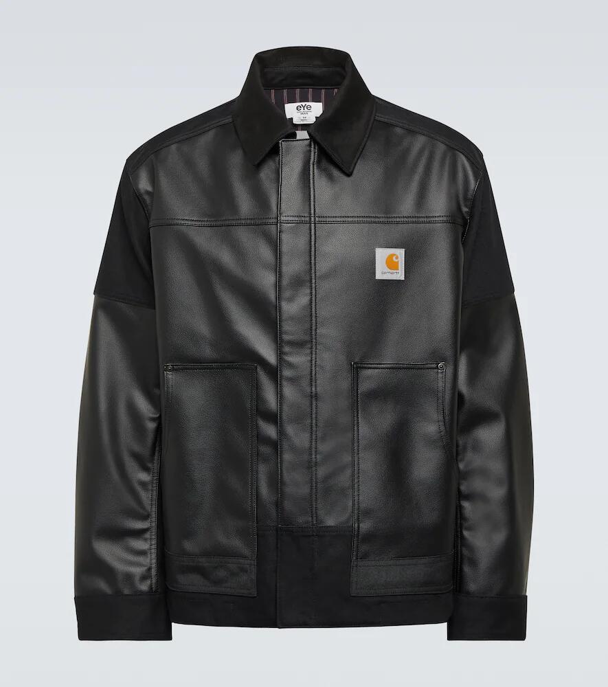 Junya Watanabe x Carhartt faux leather jacket Cover