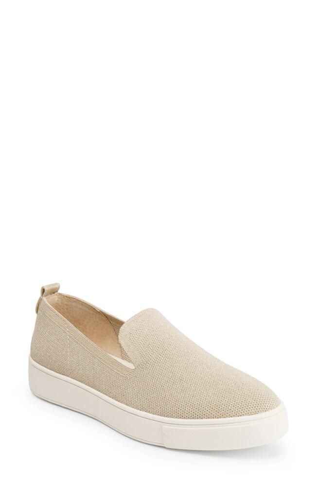 Me Too Fay Slip-On Sneaker in Bisque Metallic Cover