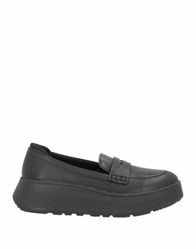 Fitflop Woman Loafers Black Soft Leather Cover