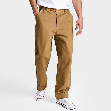 Converse Men's Logo Woven Pants in Brown/Trek Tan Cover