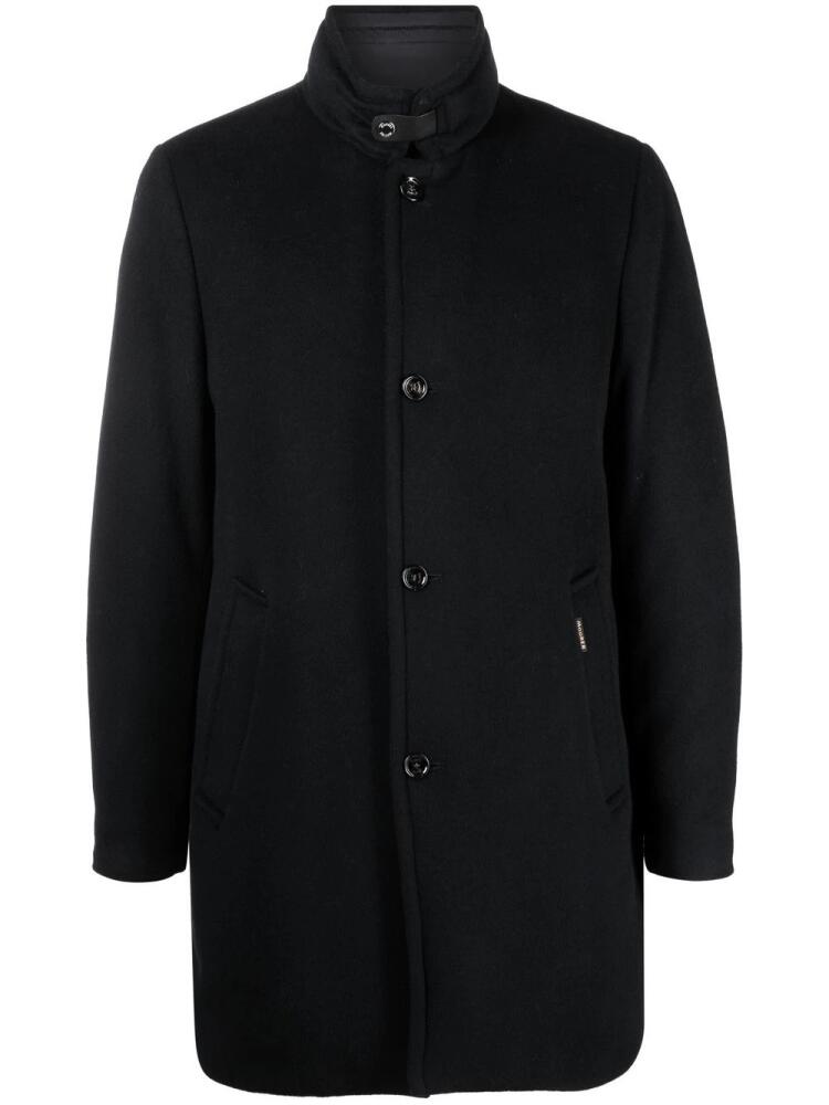 Moorer single-breasted wool coat - Blue Cover