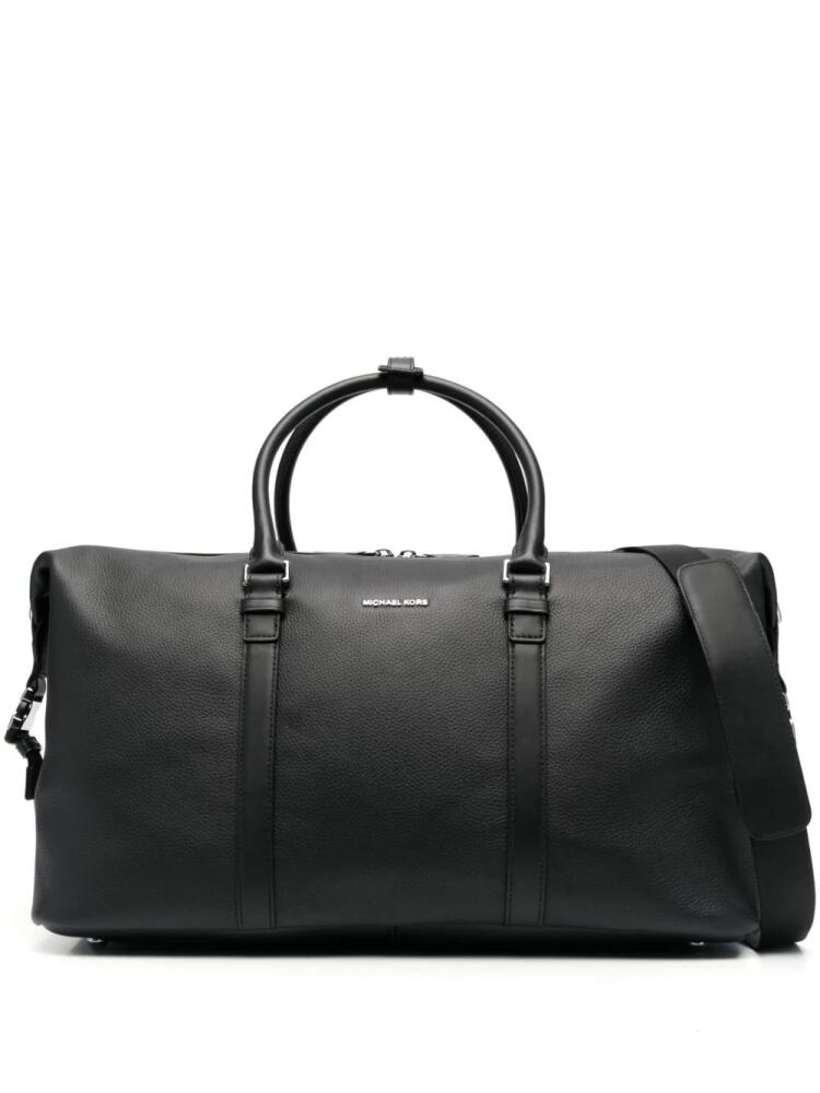 Michael Kors Commuter logo-plaque duffle bag - Black Cover