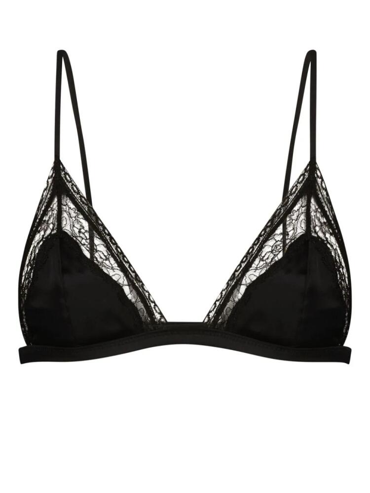 Kiki de Montparnasse Tiered lace bra - Black Cover