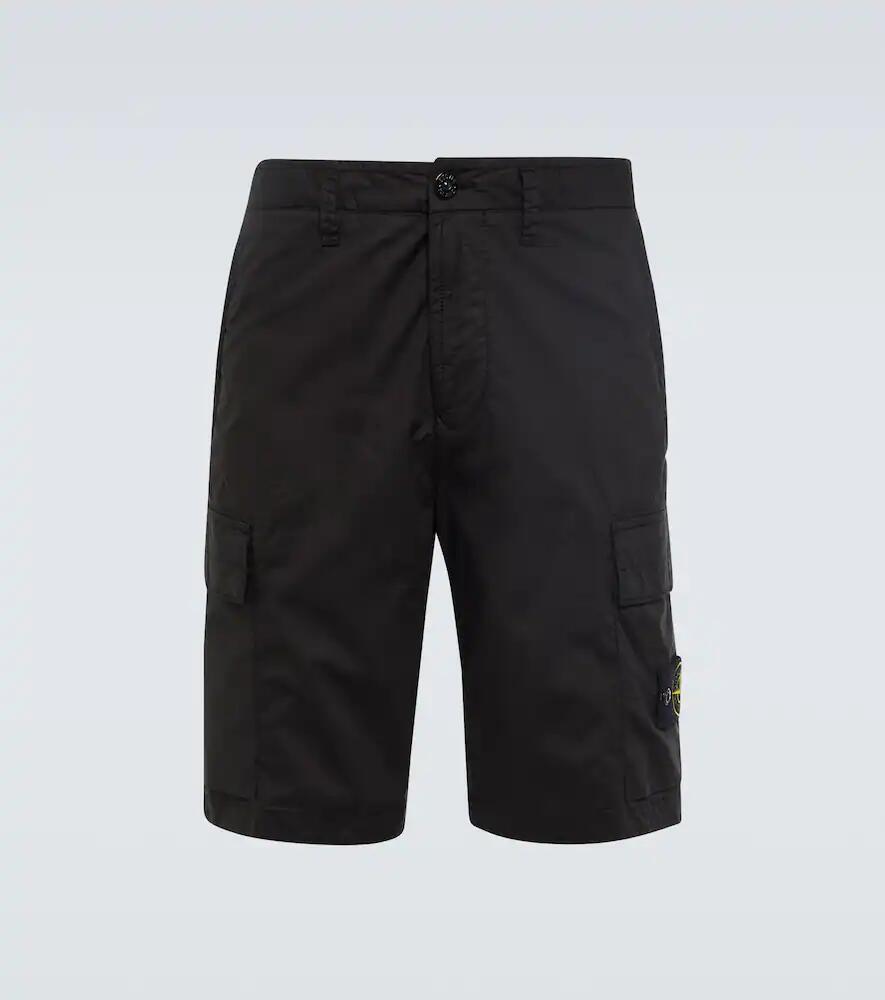 Stone Island Compass cotton-blend cargo shorts Cover