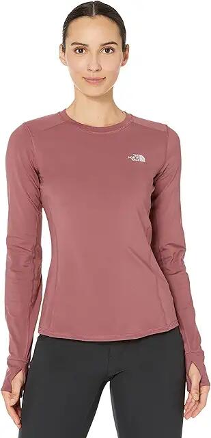 The North Face Winter Warm Essential Crew (Wild Ginger) Women's Clothing Cover