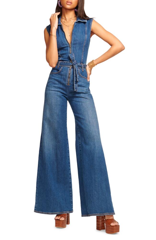 Ramy Brook Jemma Denim Jumpsuit in Medium Wash Cover