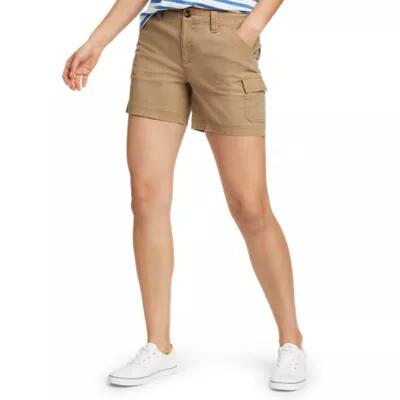 Eddie Bauer Women's Centerline Utility Cargo Shorts Cover