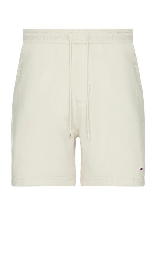 Tommy Jeans Beach Fleece Shorts in Cream Cover