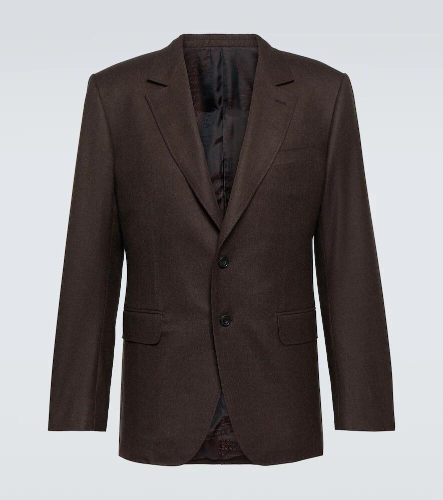 Berluti Single-breasted wool blazer Cover