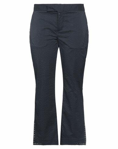 Aglini Woman Pants Midnight blue Cotton Cover