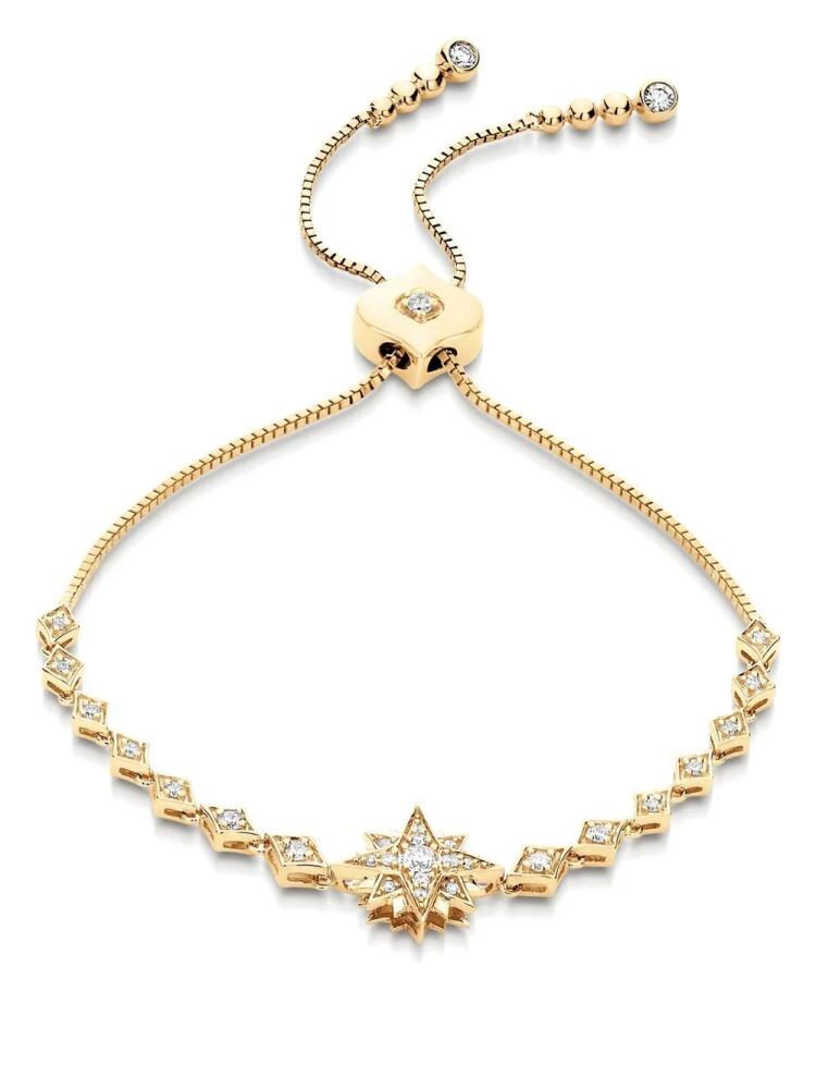 Sara Weinstock 18kt yellow gold Isadora Starburst Bolo bracelet Cover