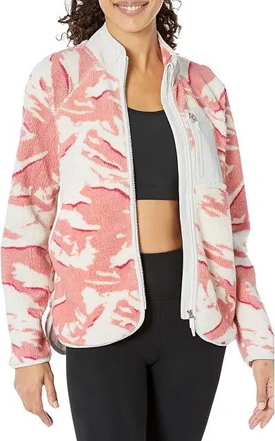 Sweaty Betty Pennine Zip Through (Pink Peaks Print) Women's Clothing Cover