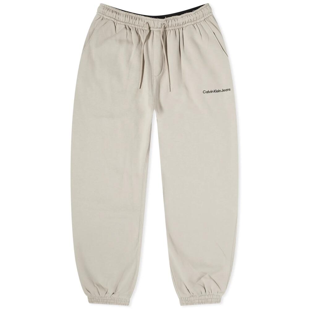 Calvin Klein Men's Institutional Sweatpants in Plaza Taupe Cover