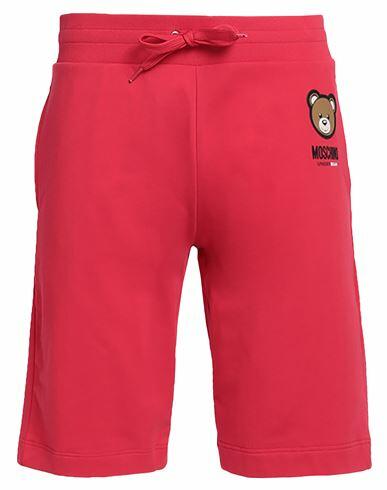 Moschino Man Sleepwear Red Cotton, Elastane Cover