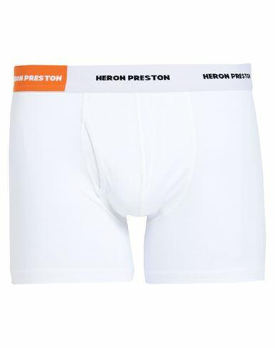 Heron Preston Man Boxer White Cotton, Elastane, Polyamide, Rubber, Polyester Cover