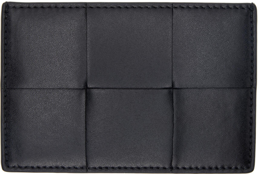 Bottega Veneta Black Credit Card Case Cover