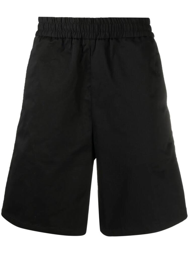 Moncler knee-length track shorts - Black Cover