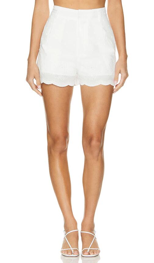 Generation Love Sarine Short in White Cover