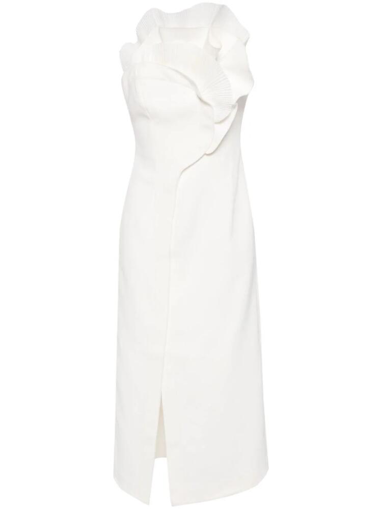 Acler Webster midi-dress - White Cover