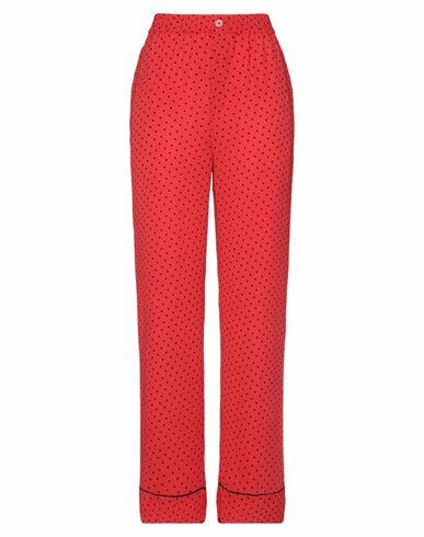 Ganni Woman Pants Red Viscose Cover