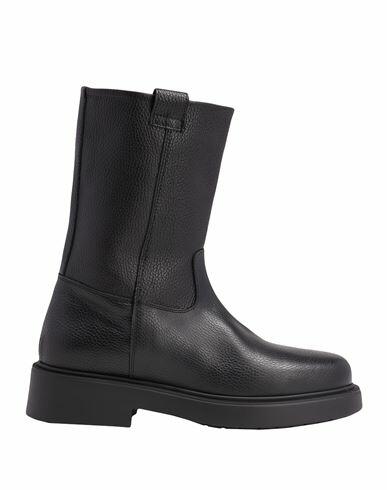 8 By Yoox Leather Knee Boots Man Boot Black Calfskin Cover