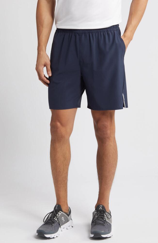 Zella Performance Run Shorts in Navy Eclipse Cover