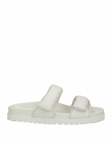 Gia X Pernille Teisbaek Woman Sandals Off white Soft Leather Cover