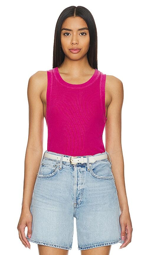 Citizens of Humanity Isabel Tank in Fuchsia Cover