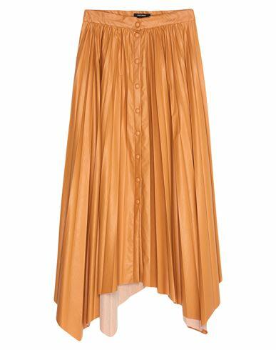 Isabel Marant Woman Midi skirt Camel Modal, Polyurethane Cover