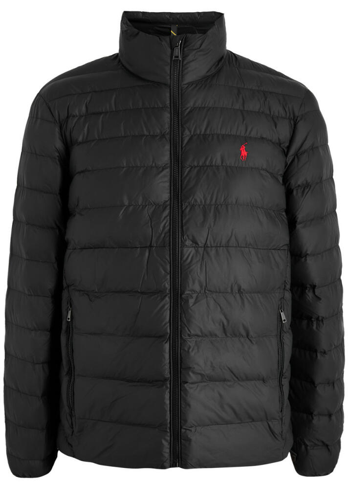 Polo Ralph Lauren Terra Quilted Shell Jacket - Black Cover