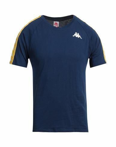 Kappa Man T-shirt Navy blue Cotton Cover