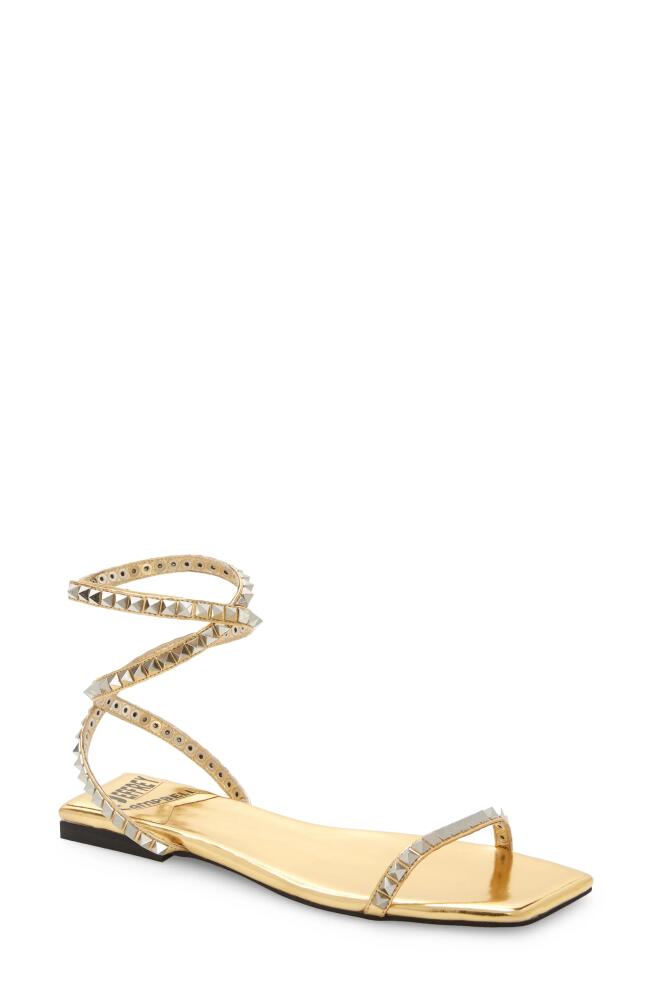 Jeffrey Campbell Luxor Strappy Sandal in Gold Silver Combo Cover